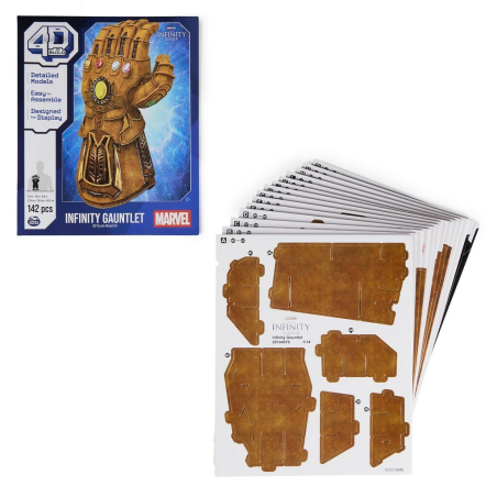 Puzzel Marvel: 4D Build - Infinity Gauntlet 3D Puzzle 