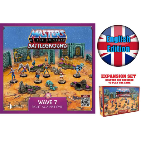 Masters Of The Universe Battleground Wave 7: The Great Rebellion English Version Bordspellen en accessoires
