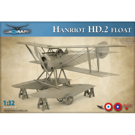 Hanriot HD.2 Float Modelvliegtuigen