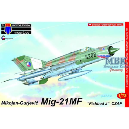 Mikoyan MiG-21MF Fished J "Czechoslovak AF"