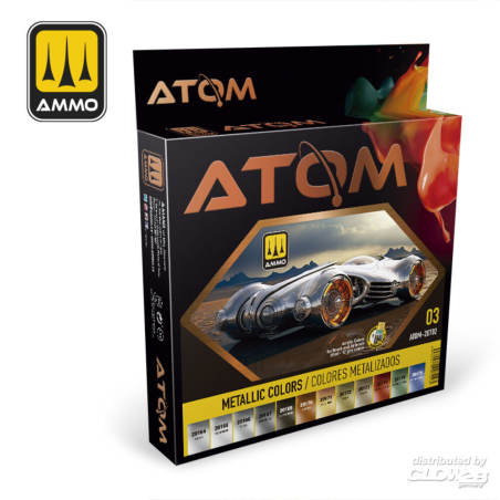 ATOM-Metallic Colors Acrylverf 