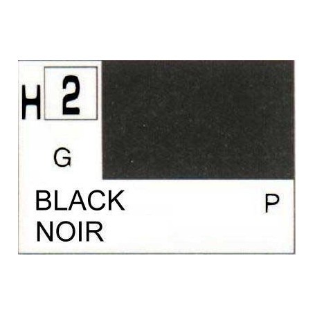H002 Gloss Black Acrylverf 