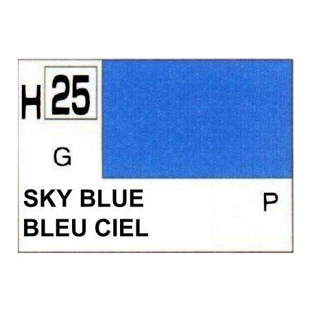 H025 Sky Blue Acrylverf 