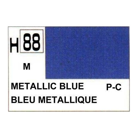 H088 Metal Blue gloss Acrylverf 