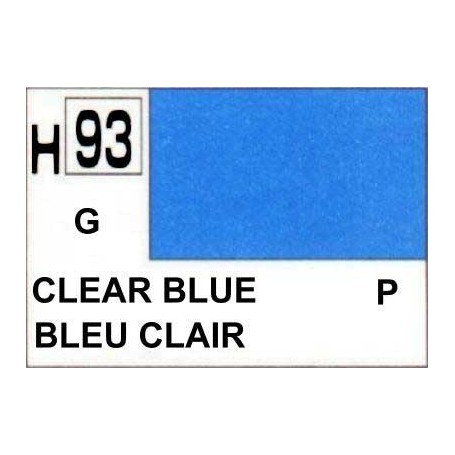 H093 Clear Blue Acrylverf 