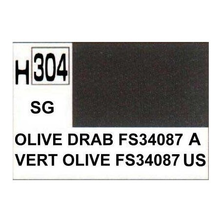 H304 Olive Green FS34087 matt Acrylverf 