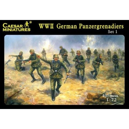 WWII German Panzergrenadiers Historische figuren