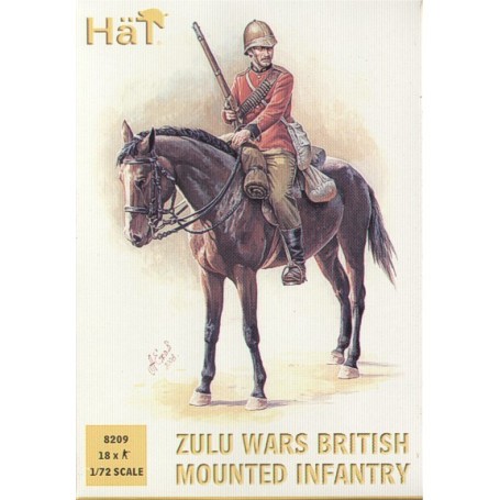 HAT8209 Zulu Wars. British Mounted Infantry