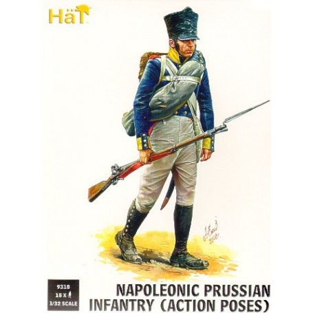 HAT9318 Prussian Infantry (Action poses)