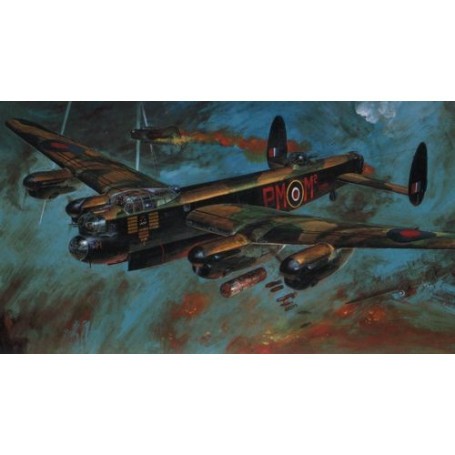 Avro Lancaster B.Mk.I/III. Contains pre-painted canopy. Modelvliegtuigen