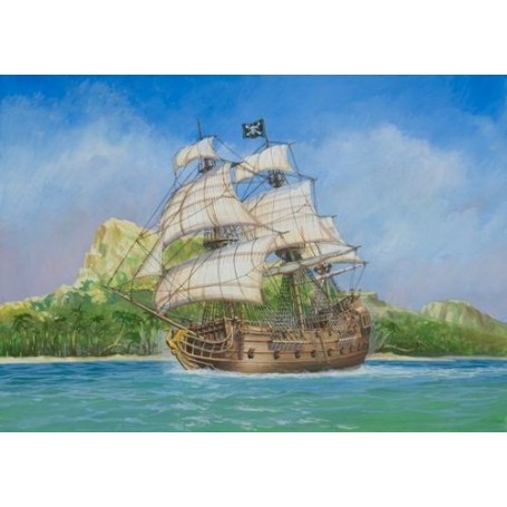 Pirate Ship 'Black Swan' Bouwmodell