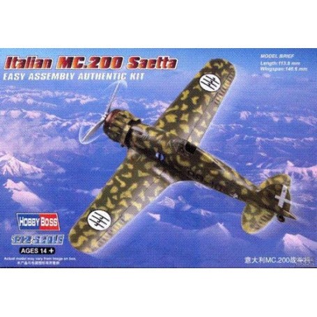 Macchi C.200 Saetta Modelvliegtuigen