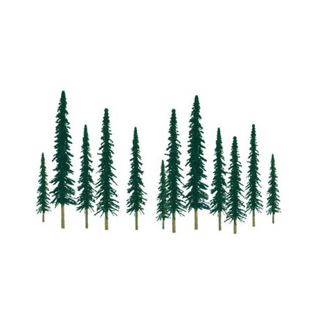 CONIFER 50 to 100mm . N SCALE 