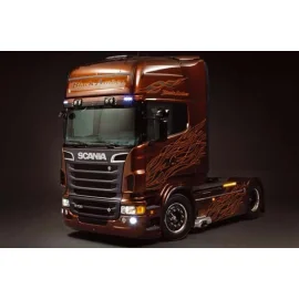 Scania RBlack Amber' Bouwmodell